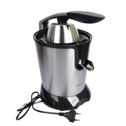 110V / 220V Hand Press Orange Lemon Juicer Machine Stainless Steel Electric Citrus Juice Maker Extractor Kitchen Fruit Squeezer