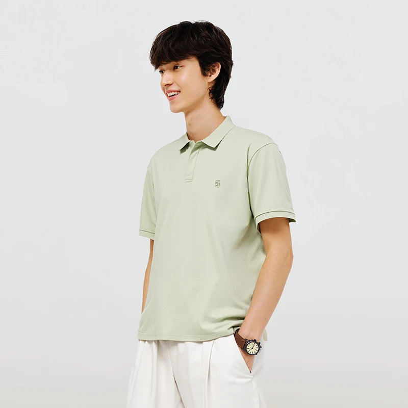 Semir Men Polo Shirt Basic Business Urban Casual Soft Knit Versatile Short Sleeve Top 2026 Comfortable Daily Fashion Wear