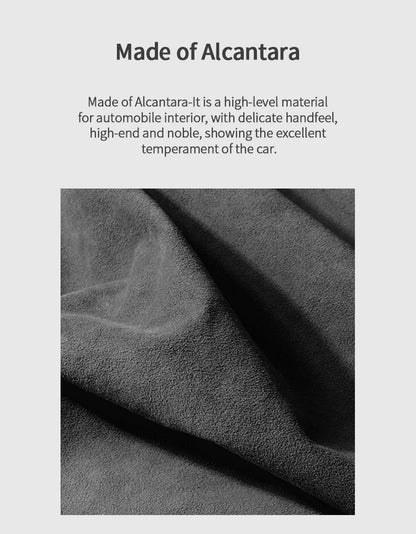 For Mazda 3 Axela Car Window Switch Lifter Control Panel Trim Frame Sticker Car Interior Tuning Accessories Made of Alcantara