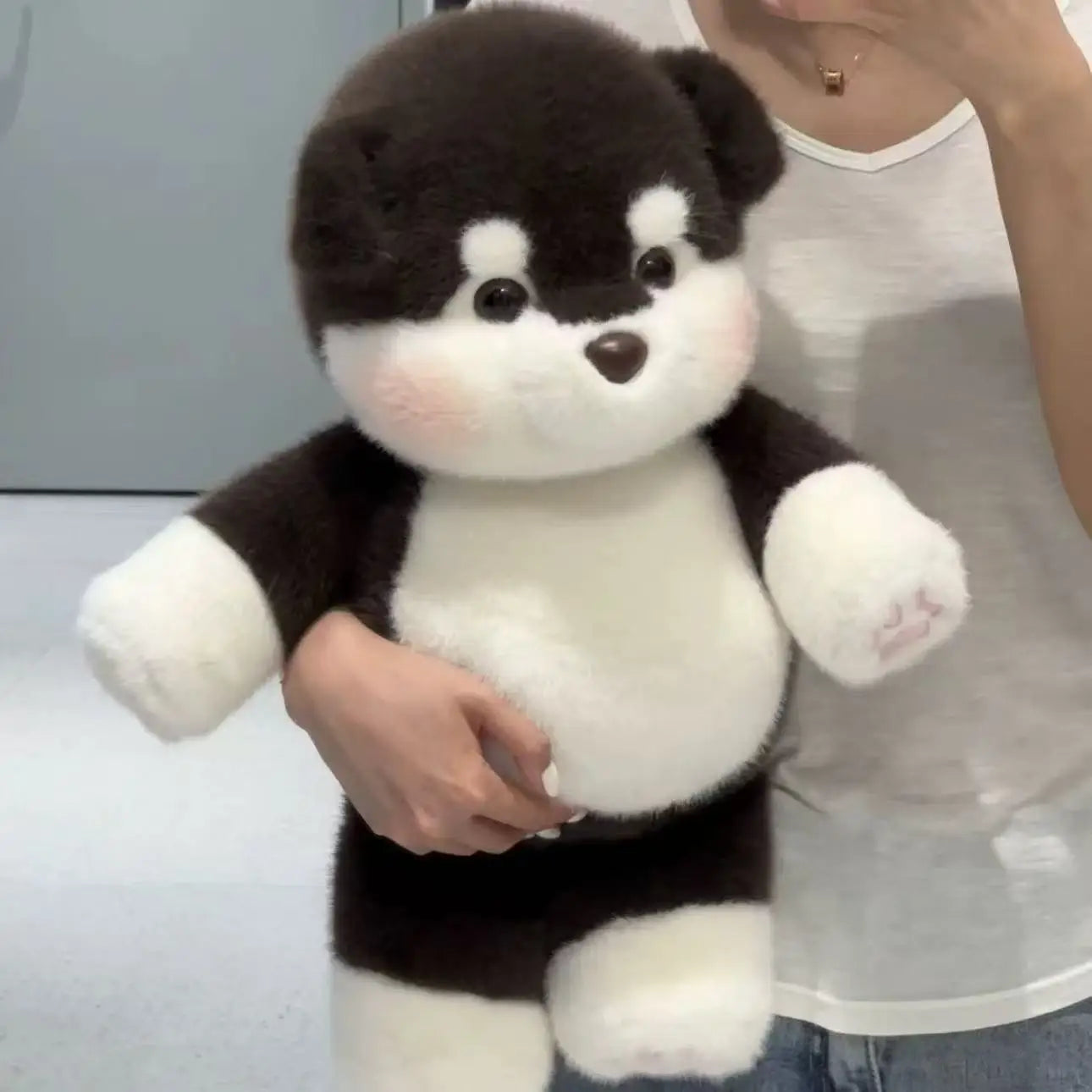 Cute Highland Calf Doll Running Little Cow Su 45-60cm Plush Toy Companion Toy Holiday Gift Decorative Ornament In Stock