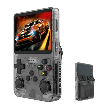 Retro Handheld Game Console R36S 3 5 Inch IPS Screen 64GB 128GB 256GB Portable Gaming Device with Built in Games