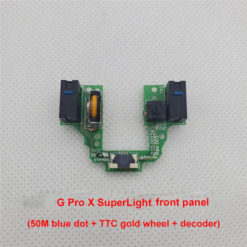 For GPW/Pro X SuperLight wireless mouse wheel/shell/left and right buttons/line wire/micro -motion/side button/motherboard parts