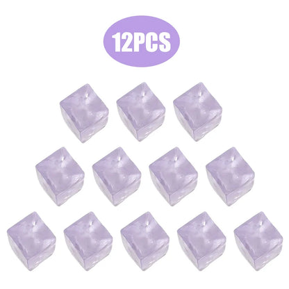 Squishy Toy Snowflake Ice Cubes Slow Rising Rebound Sensory Fidget Toy Soft  Touch Ice Cubes Stress Relief Squeeze Toy Xmas Gift