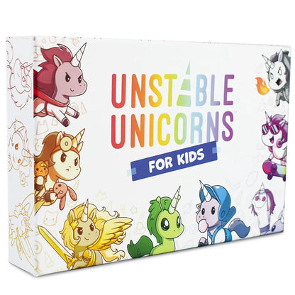 Unstable Games Unicorns for Kids Edition Base Game A strategic card game for Kids