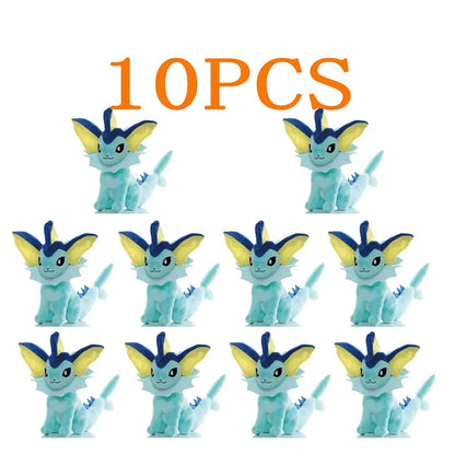10pcs Pokemon Official Plush Toy - Charmander, Squirtle, Pikachu Plush, Bulbasaur Stuffed Animal Toy, Pokemon Doll Birthday Gift
