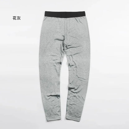 Men's Outdoor Fleece Lined Autumn Pants Breathable Base Layer Trousers Triangular Patterned SCROUNGER Brand Comfortable Warm