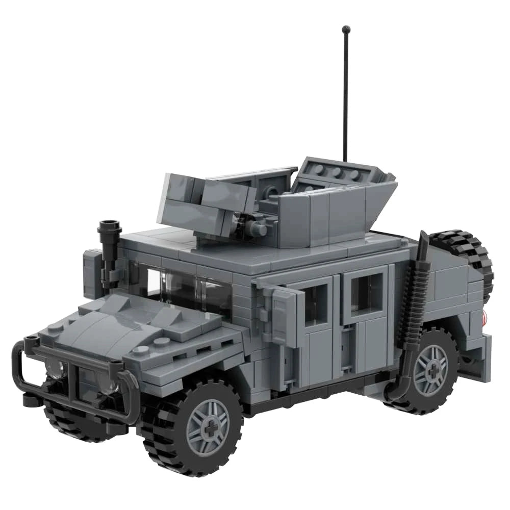 Modern Military MRAP Armored Vehicle Cougar Oshkosh M-ATV Kozak Building Blocks Set Car Tactical Off-Road For Collection 4x4 6x6