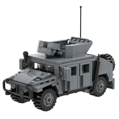 Modern Military MRAP Armored Vehicle Cougar Oshkosh M-ATV Kozak Building Blocks Set Car Tactical Off-Road For Collection 4x4 6x6