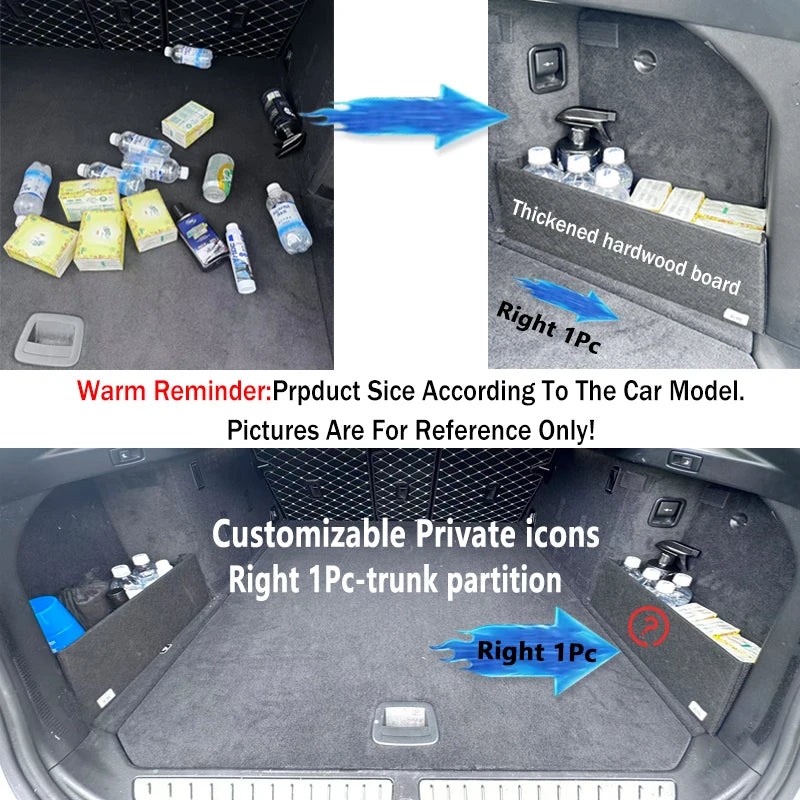 For Haval Jolion 2021~2026 2025 2024 Multifunction Trunk Storage Partition Storage Auto Interior Parts Organizer Car Accessories
