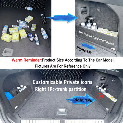 For Haval Jolion 2021~2026 2025 2024 Multifunction Trunk Storage Partition Storage Auto Interior Parts Organizer Car Accessories