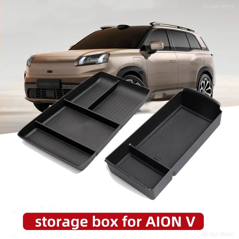 Armrest Storage Box Organizer For GAC AION V 2025 2026 Car Organizer Interior Accessories