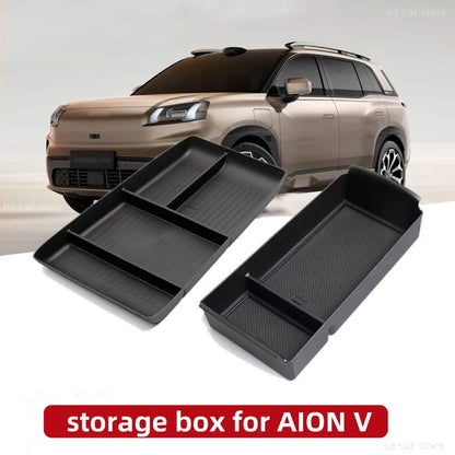 Armrest Storage Box Organizer For GAC AION V 2025 2026 Car Organizer Interior Accessories