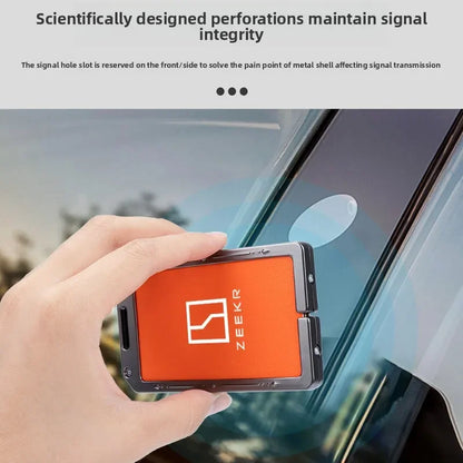 Suitable for ZEEKR Card Keycase 001 9x 7x zeekr 007gt zeekr 009 Automotive NFC Card Pack Protective Shell NFC Card Keychain