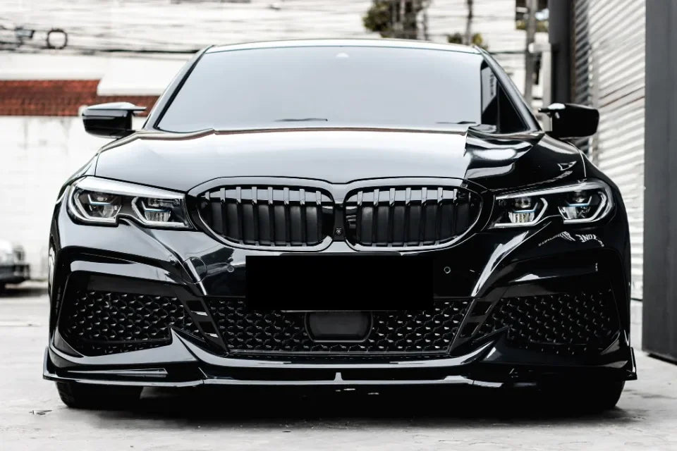 XVIP Front Bumper Kidney Grill Diamonds Style Grille For BMW 3-Series G20 G21 2019-2022 318i 320i 320d 330i 340i 340d M Sport