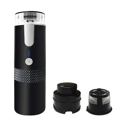 New Portable Coffee Maker Electric Capsule Grind-and-Brew Coffee Maker Suitable for Ground Coffee and K-Cup Large Coffee Pods