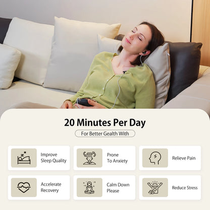 ZenoWell Auricular Vagus Nerve for Ear Stimulator,Sleep Aid Device for Sleep/Anxiety/Relaxation/Focus