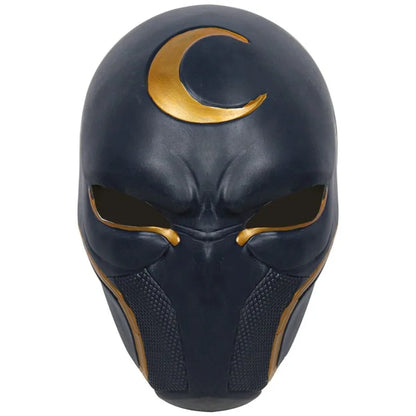 Anime Peripherals Marc Spector Figure Mask Hood Moon Knight Figurine Weaponry Decoration Collection Gifts Safety Toys