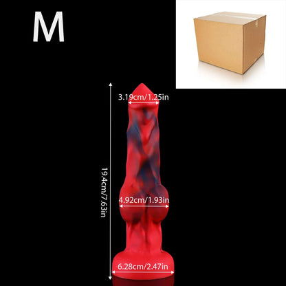 Large Dog Knot Anal Dildo Anal Dilator Toys Big Anal Plug Training Stretcher Prostate Massager Adult Sex Toys For Women Men Gay