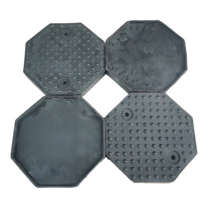 Heavy Duty Rubber Lifting Arm Pads Car Lift Accessories for Auto Lift Hoist Spareparts Consumab Universal 4Pcs Octagon 135*10mm