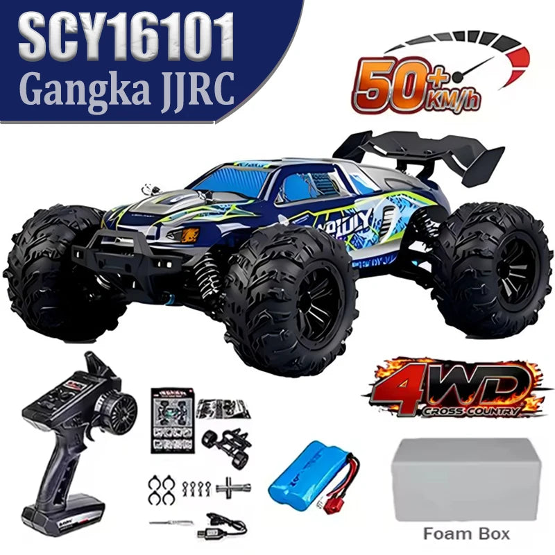 1:16 SCY 16101PRO 16102PRO 16103PRO 4WD Brushless RC Car 70km/h High Speed Off Road Racing Car Remote Control Toy Car Gift