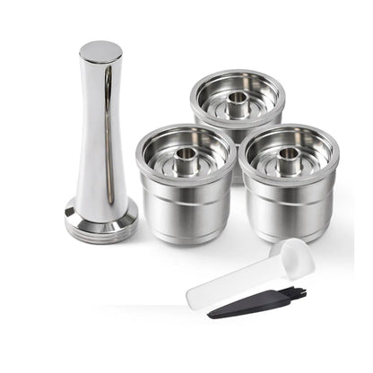 Reusable Pods for illy iperespresso Capsule Stainless Steel Coffee Capsules Filters for illy X7 Y3 Y5 Coffee Mahcine