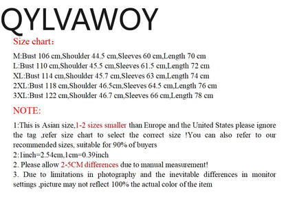 QYLVAWOY Men's Wool and Trench Coats Man Jacket Cashmere Stand Collar Jackets Goose Down Liner Thicken Clothes for Man High-end