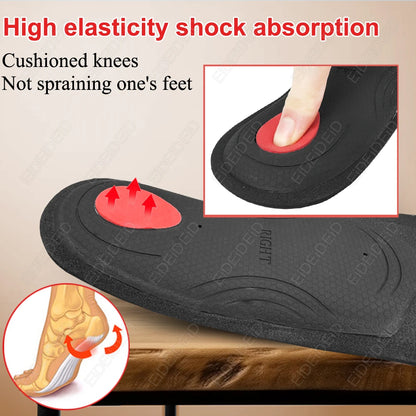 Flat Feet High Arch Support Orthopedic Work Insole Inserts For Shoes Shoes Sole For Plantar Fasciitis Valgus Shoe Cushion EID