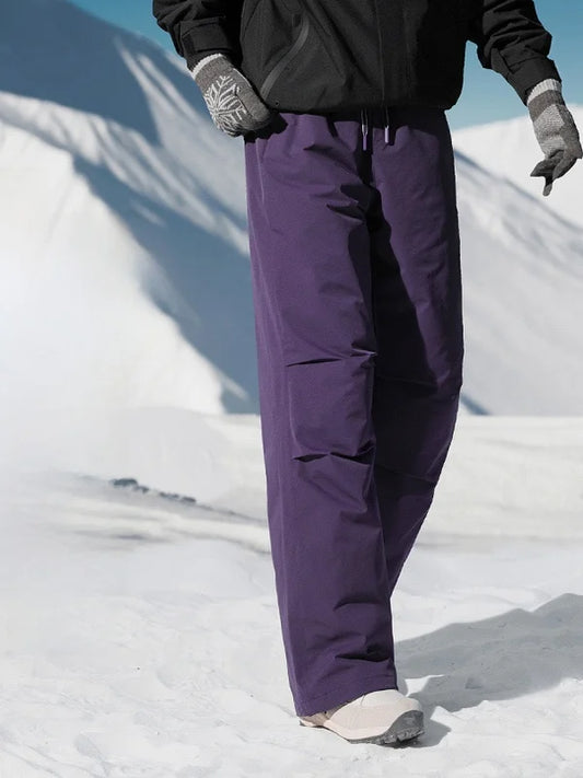 Outdoor Men's And Women's down Trousers 90 Duck down Filling Winter Cold Resistant Warm Windproof Breathable Youth Fashion