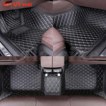 Custom Car Floor Mat for SsangYong All model Stavic Korando Kyron tivoli rexton Actyon Chairman auto accessories interior parts