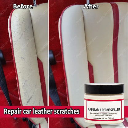 Car Interior Leather Renew & Condition Cream For Seats Couches Handbags Boots Coats All-in-One Cleaner