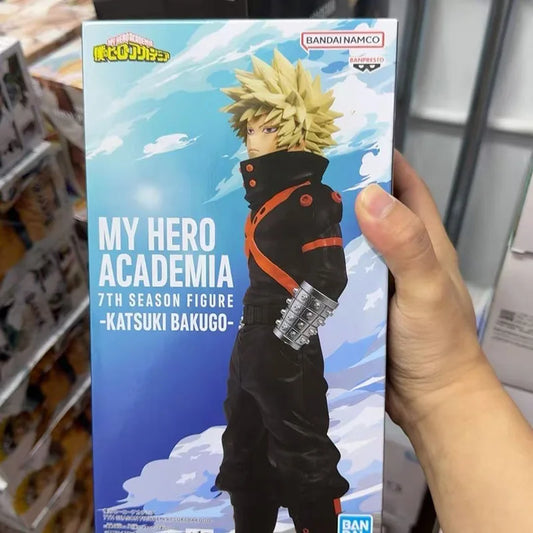 Original BANPRESTO My Hero Academia 7TH SEASON FIGURE Katsuki Bakugo Figure Anime Model Genuine Boxed Toy