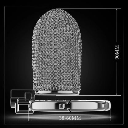 Metal Mesh Male Chastity Cage For Men One-Piece Adjustable Snap Ring CB Cock Cage SM Penis Urethra Lock BDSM Adult Sex Toys
