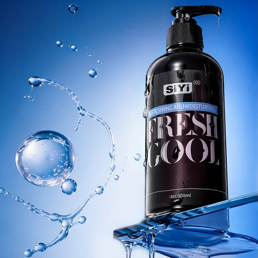 300ml Fresh Cool Personal Lubricant Anal Vagina Long-Lasting Lubrication for Couple Gay Intimate Water Based Lube Adult Products