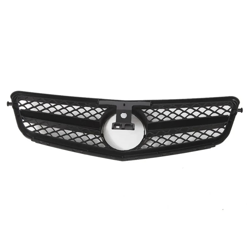 XVIP AMG Style Front Bumper Grille For Mercedes Benz C-Class W204 2008-2014 C180 C200 C350 S204 Glossy Black GTR Style Grille