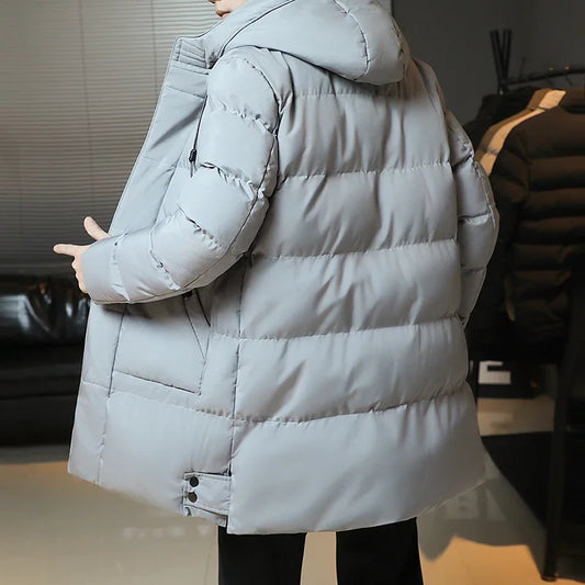 Winter Snow Overcoat -30 Degrees Winter Hot Thicken Men's Down Jackets New Warm Parka Men Women Casual White Duck Down Coat