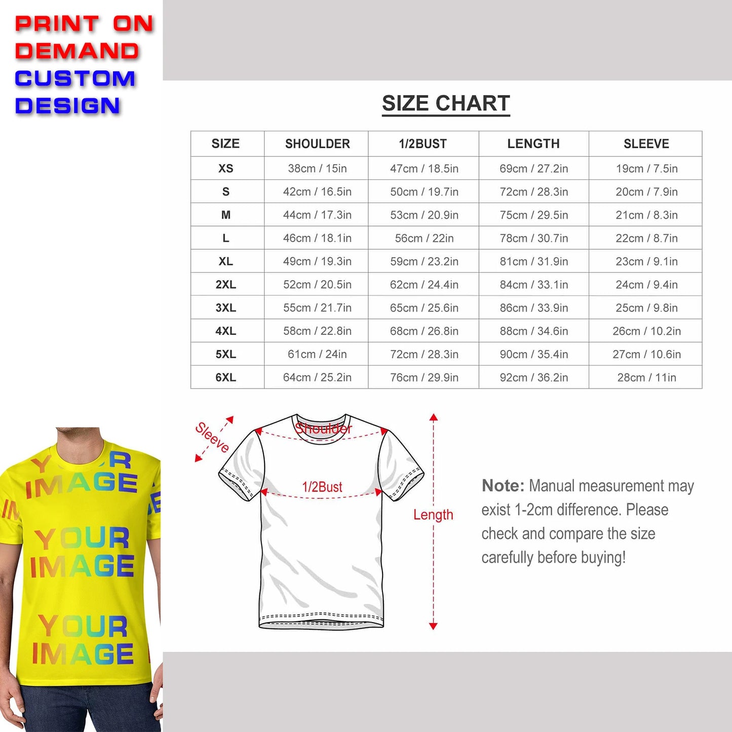 Print On Demand Customized Public Custom Images Picture Man Dress Shirt Party Uniforms Matching Clothes DIY Dropshipping