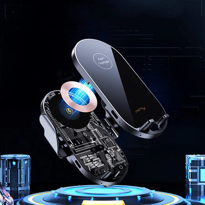 Special Mobile Phone Holder For Mazda CX-5 CX5 KF 2017 2018 2019-2025 Car Qi Wireless Charging Phone Mount Car MagSafe Charger