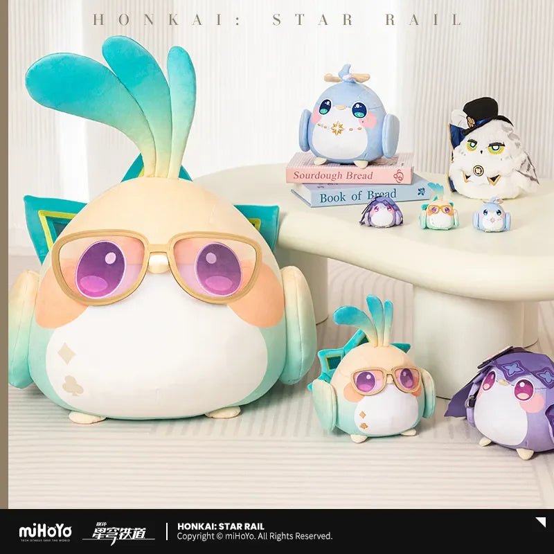Sunsyea Honkai Star Rail Official Merch miHoYo Original Authentic JMDHKS Series Plush Doll Keychain Aventurine Borin