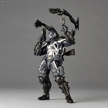 2026 Agent Venom Action Figure CT Version Kaiyodo Anime Figurine Marvel PVC Movable Collection Eugene Thompson Ko Model Toy Gfit