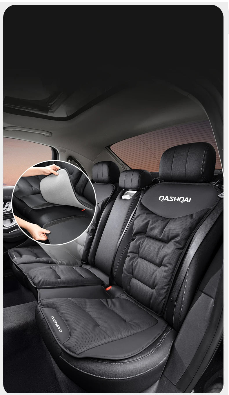 Car Seat Cushions For Nissan Qashqai J10 J11 J12 Interior Seat Cushion Protective Pad Soft & Comfortable Rear Seat Cushions
