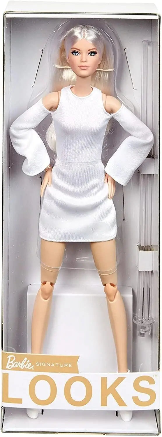 Authentic Barbie Looks Series Fashion Collection Dolls Black High Sister Collection Items Girls' Social Multi Joint Play Toys