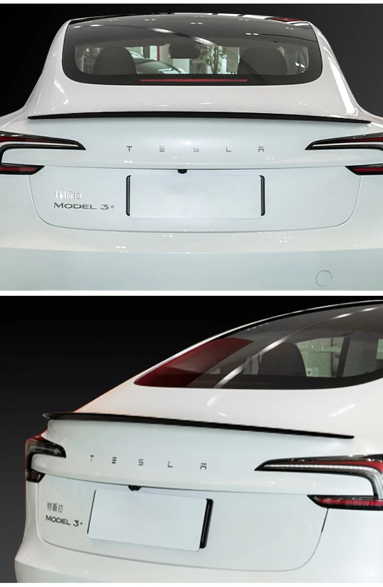 Car ABS Spoiler Carbon Fiber For Tesla Model 3 Highland 2025-2026 Original High-performance Exterior Model3 Model Y Accessories