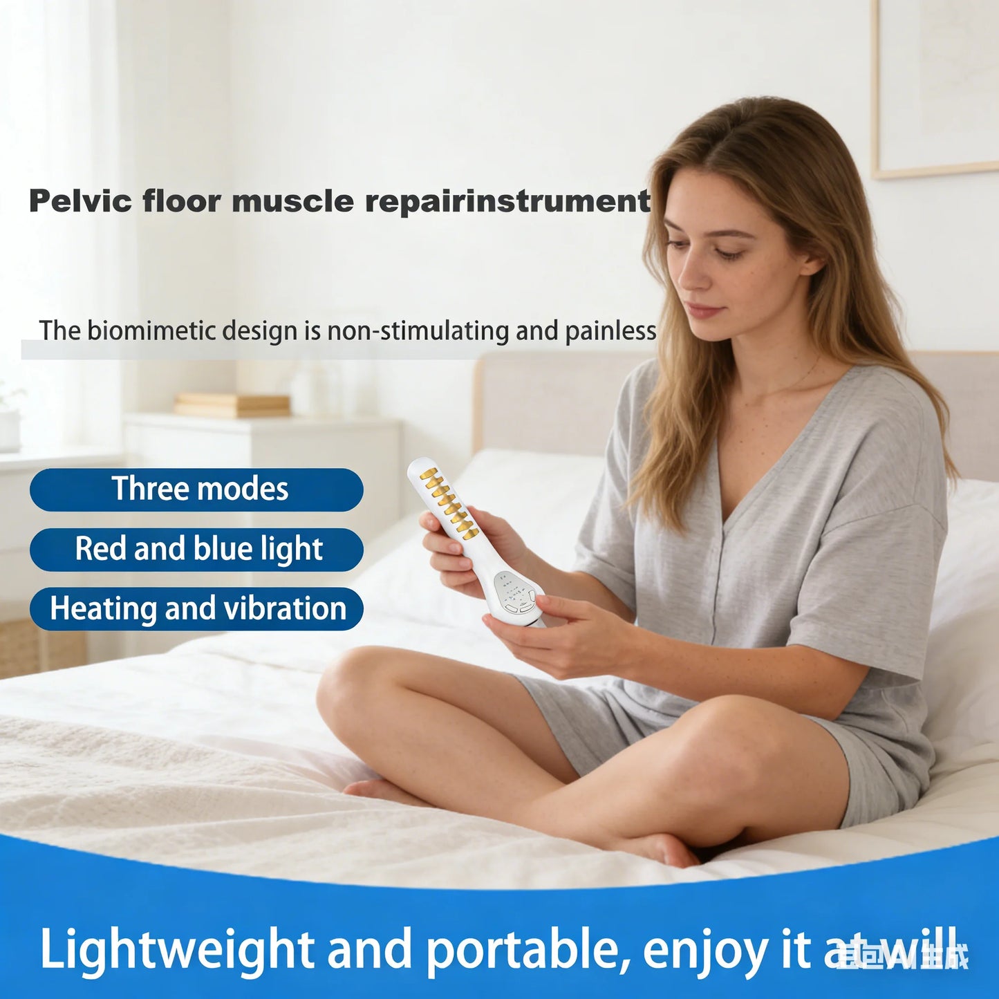 Pelvic Muscle Stimulator Vaginal Floor Device Trainer Exerciser Improve Incontinence Intimate Sensation Tighten