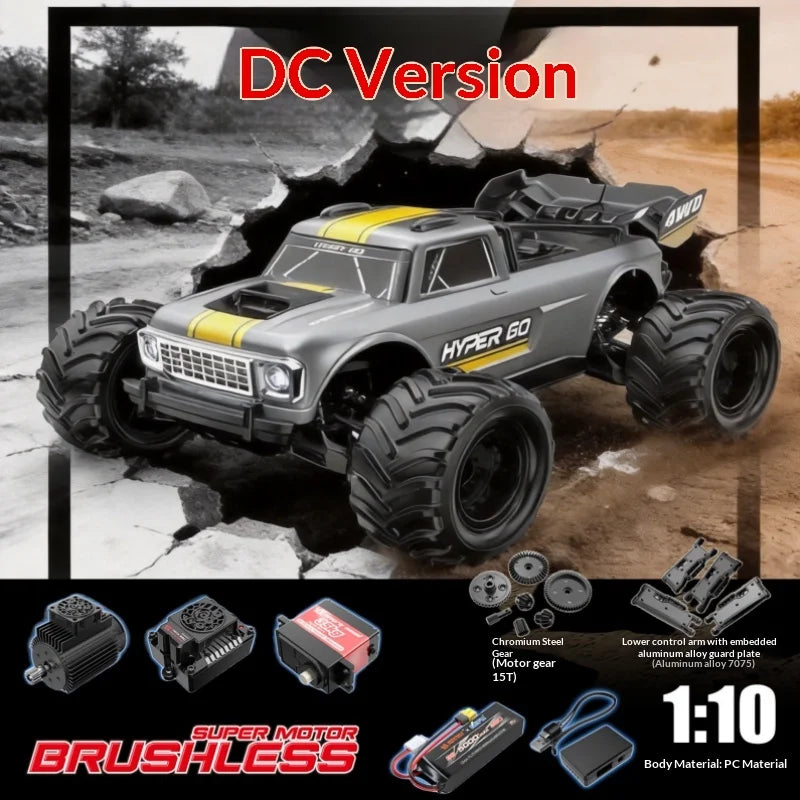In Stock New MJX 1/10 Full Scale Brushless 10210 Four-Wheel Drive High-Speed Car Rc Remote Control Car Professional Racing Car