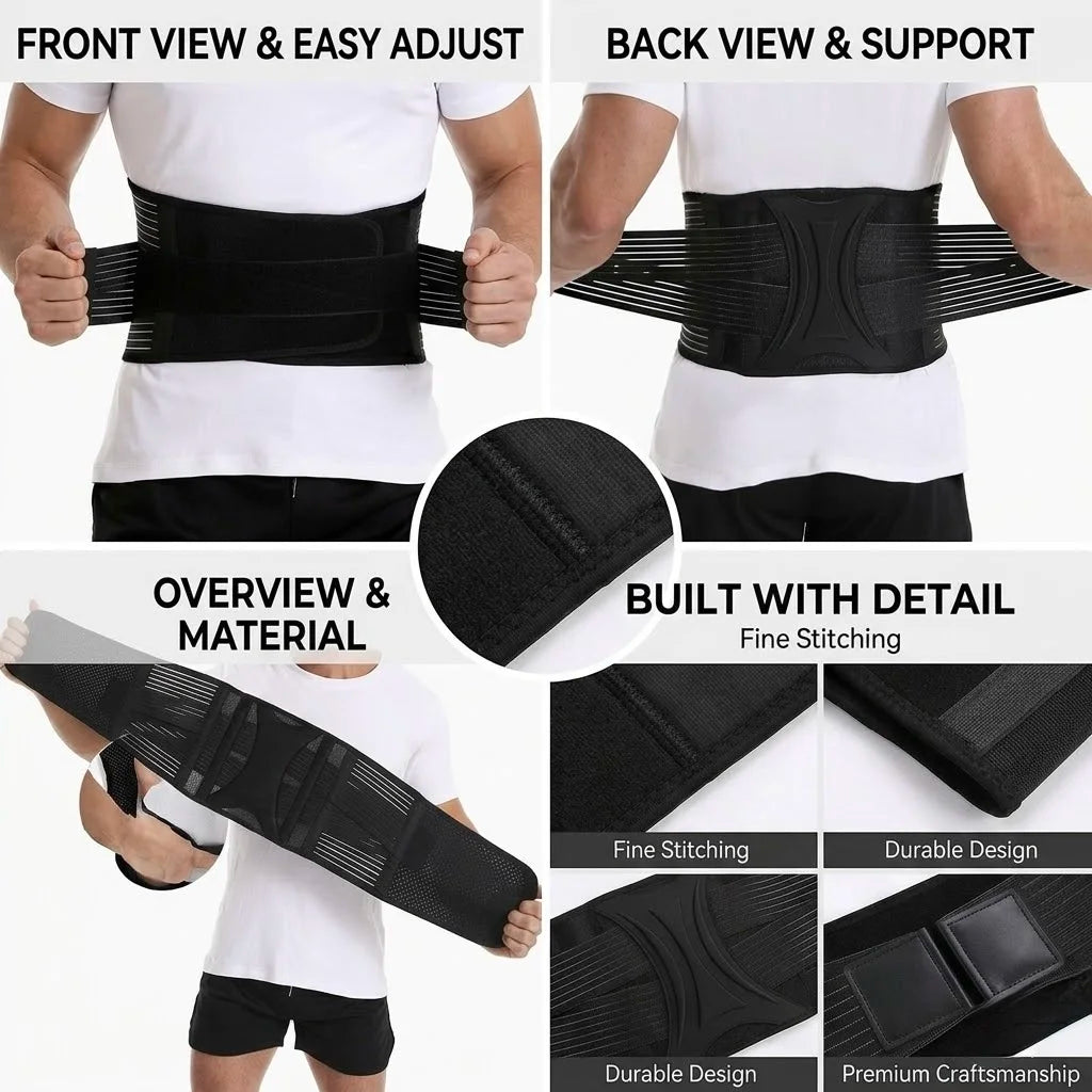 Men Waist Trainer Weight Loss Belt Firm Waist Support Belt Body Shaper Everyday Wear Waist Cincher Tummy Shaper Slimming Corset
