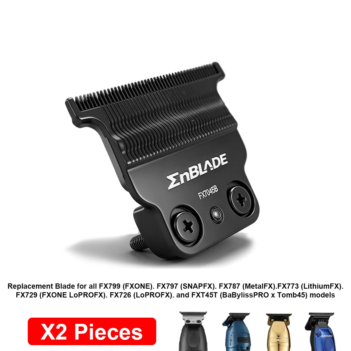 For 707Z Replacement Professional Barber Trimmers DLC Blade Carbon Steel Knife Head Barbershop