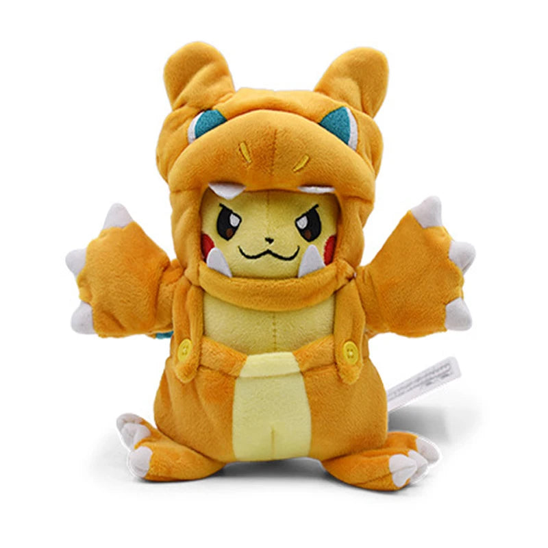 Kawaii Tokyo Bay Pikachu Stuffed Toys Cartoon&Cute Pikachu Plush Dolls Throw Pillow Birthday Gift for Kids Friends Boys
