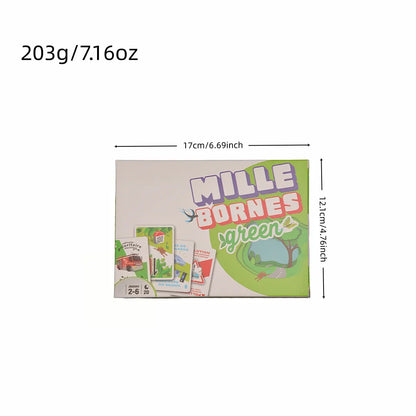 French Version of Board Game, Eco-Themed Card Game, Interactive Tabletop Game, Party Gift, Suitable for Christmas, Halloween