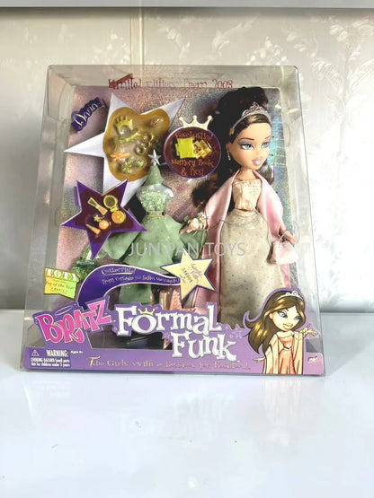 Bratz Crystal Style It World Sunkissed Cloe Bahama Beach Funk N Glow Yasmin Fashion Doll Collector's Edition Girls Kids Toys 1pc