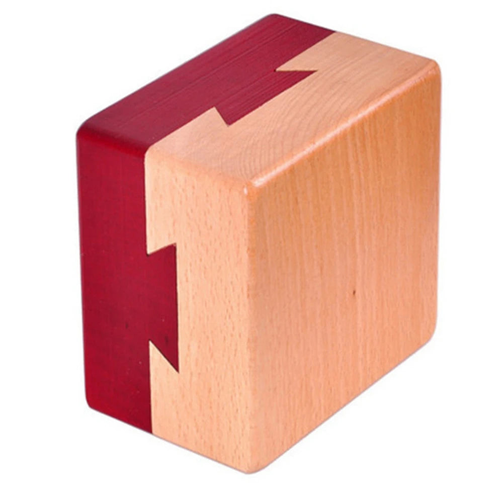 Puzzle Box Mini 3D Brain Teaser Wooden Secret Compartment Lock Box Brain Puzzle Toy for Child and Adults
